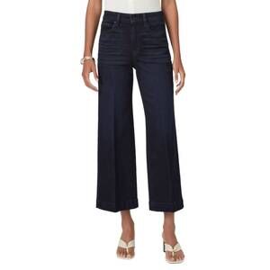 PAIGE Navy Wide Leg Pants